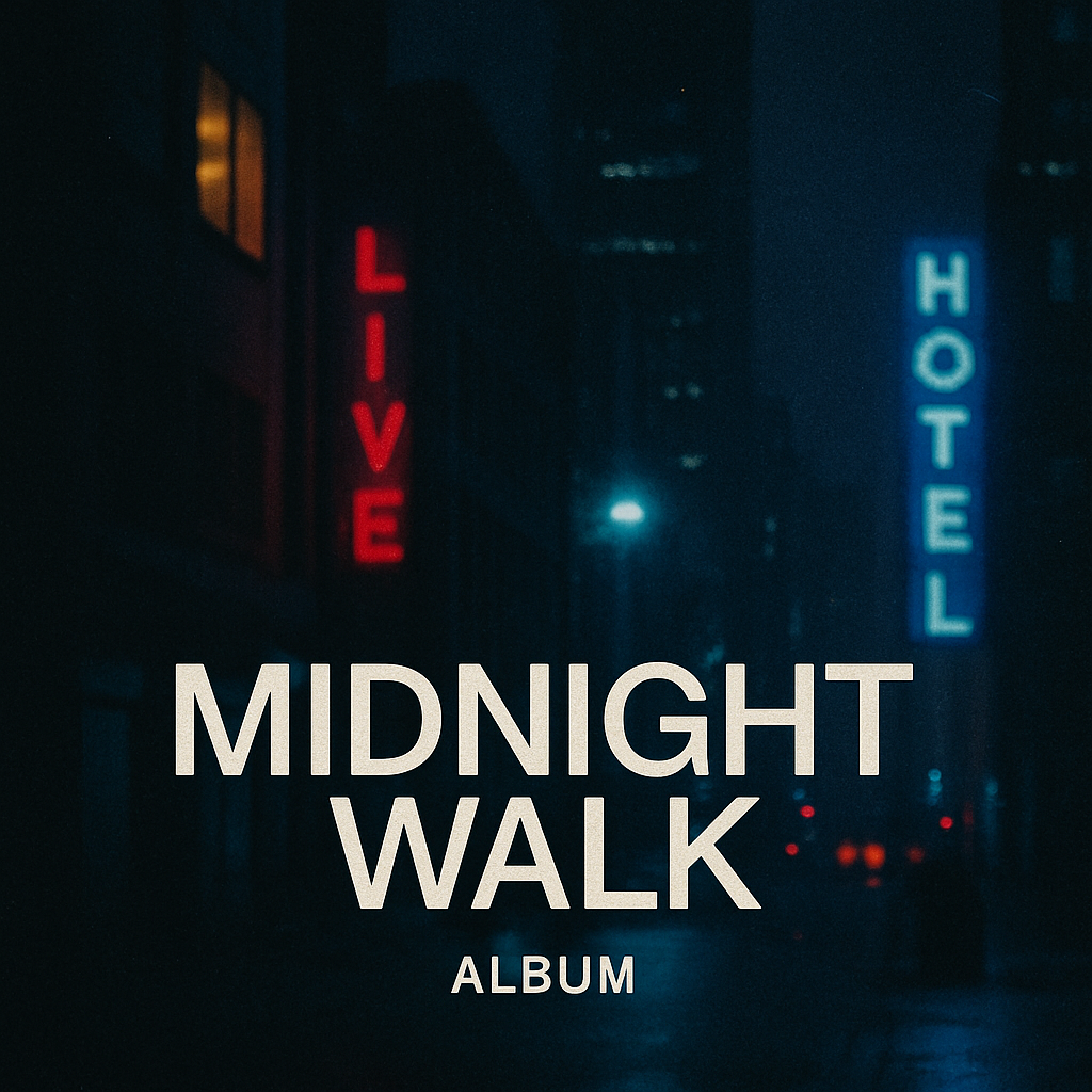 アルバムmidnight walkのジャケット写真